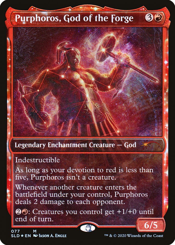 Purphoros, God of the Forge [Secret Lair Drop Series] | Game Master's Emporium (The New GME)