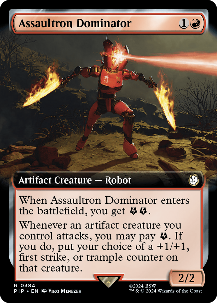 Assaultron Dominator (Extended Art) [Fallout] | Game Master's Emporium (The New GME)
