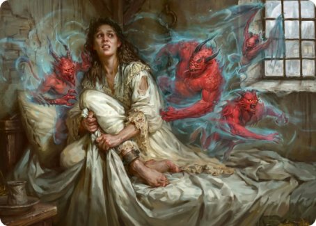 Eruth, Tormented Prophet Art Card [Innistrad: Crimson Vow Art Series] | Game Master's Emporium (The New GME)