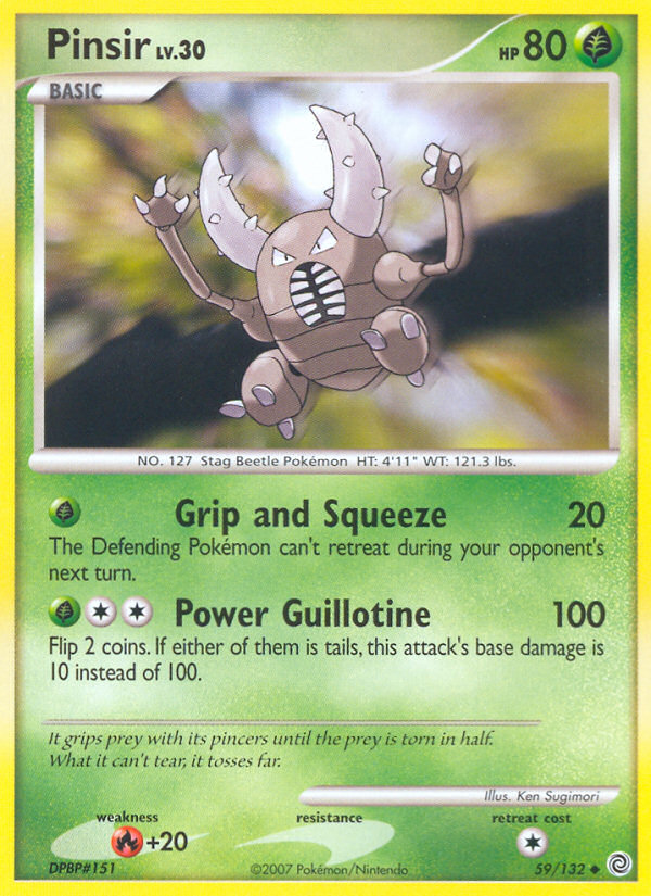 Pinsir (59/132) [Diamond & Pearl: Secret Wonders] | Game Master's Emporium (The New GME)