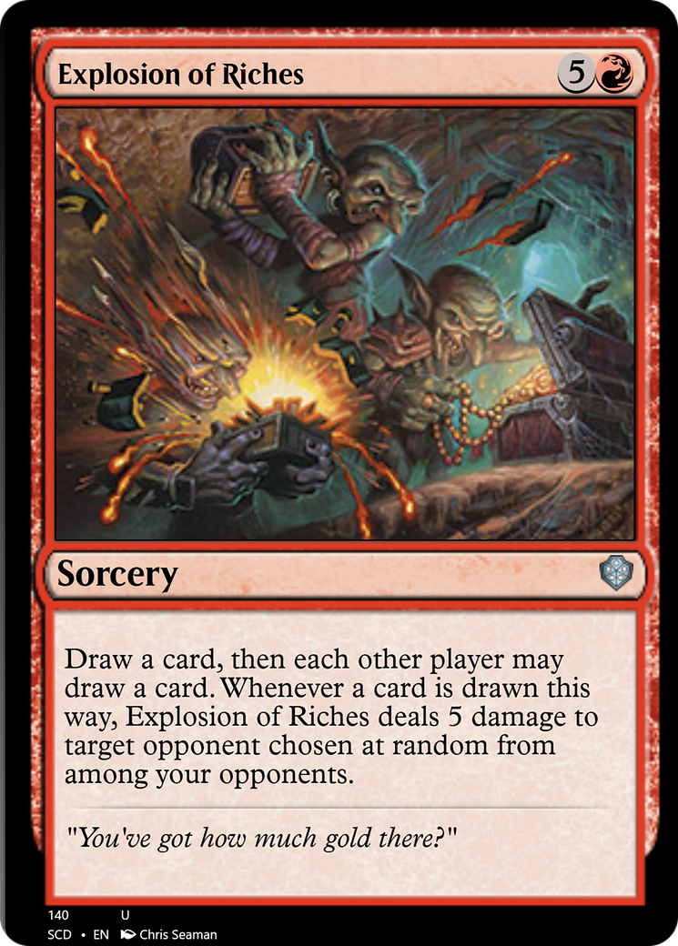Explosion of Riches [Starter Commander Decks] | Game Master's Emporium (The New GME)