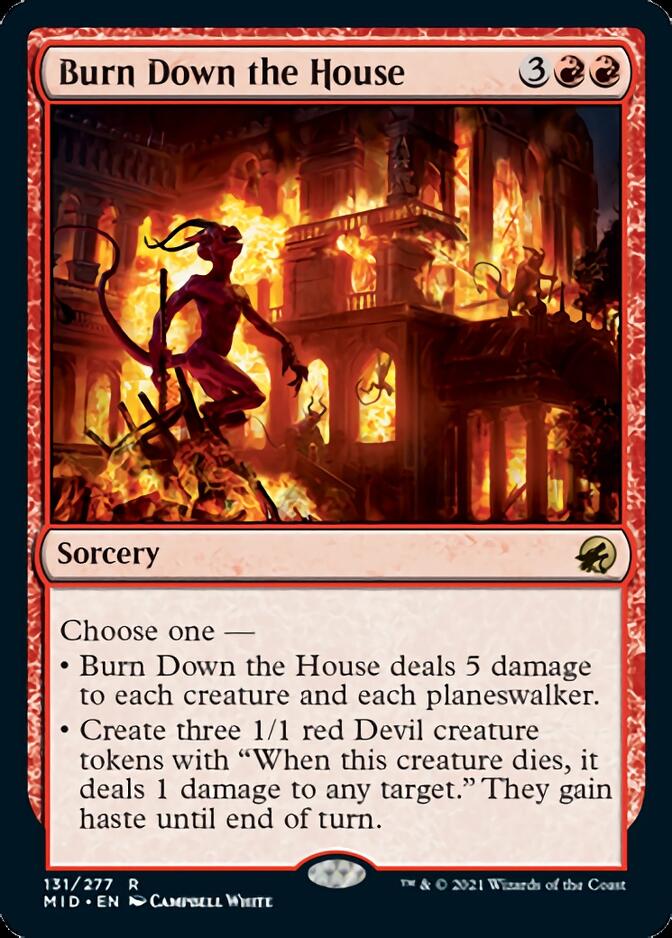 Burn Down the House [Innistrad: Midnight Hunt] | Game Master's Emporium (The New GME)