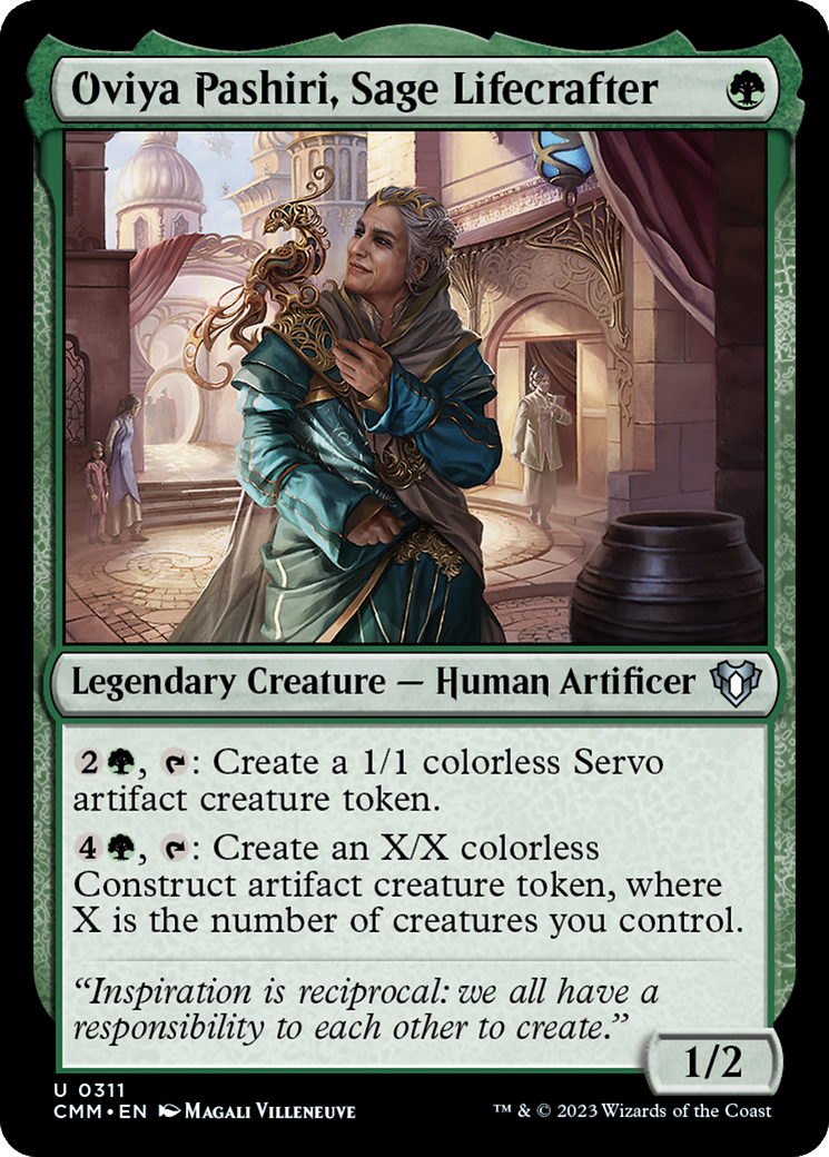 Oviya Pashiri, Sage Lifecrafter [Commander Masters] | Game Master's Emporium (The New GME)