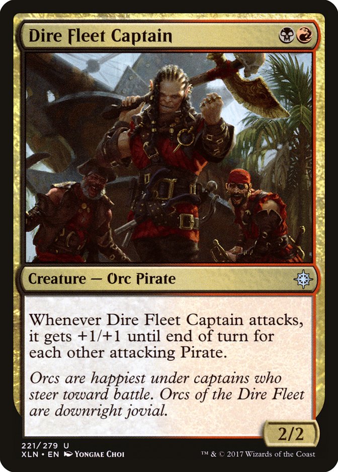 Dire Fleet Captain [Ixalan] | Game Master's Emporium (The New GME)