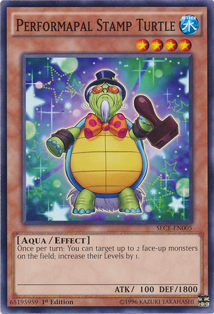 Performapal Stamp Turtle [SECE-EN005] Common | Game Master's Emporium (The New GME)