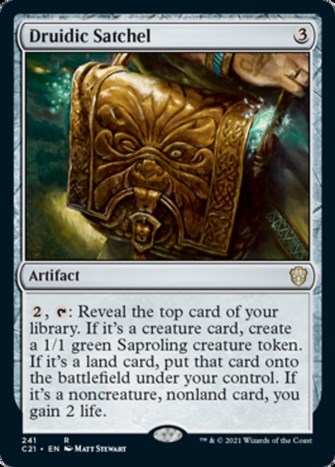 Druidic Satchel [Commander 2021] | Game Master's Emporium (The New GME)