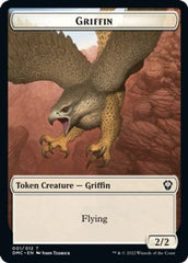Zombie Knight // Griffin Double-Sided Token [Dominaria United Commander Tokens] | Game Master's Emporium (The New GME)