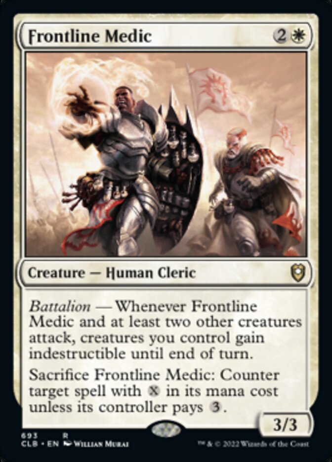 Frontline Medic [Commander Legends: Battle for Baldur's Gate] | Game Master's Emporium (The New GME)