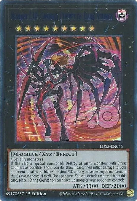 Number C40: Gimmick Puppet of Dark Strings (Blue) [LDS3-EN065] Ultra Rare | Game Master's Emporium (The New GME)