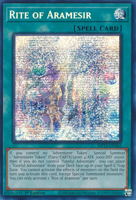 Rite of Aramesir [MP23-EN264] Prismatic Secret Rare | Game Master's Emporium (The New GME)