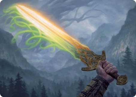 Sword of Hearth and Home Art Card [Modern Horizons 2 Art Series] | Game Master's Emporium (The New GME)