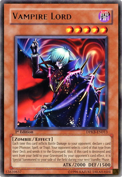 Vampire Lord [DPKB-EN013] Rare | Game Master's Emporium (The New GME)
