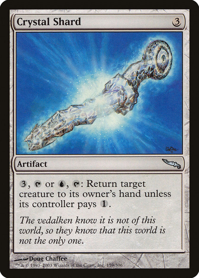 Crystal Shard [Mirrodin] | Game Master's Emporium (The New GME)