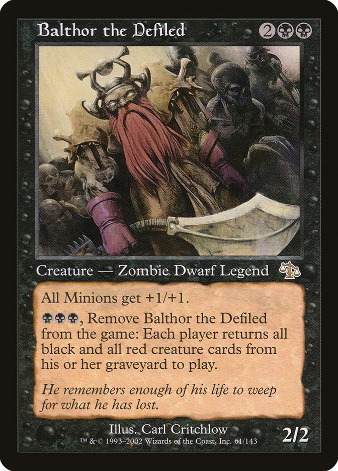 Balthor the Defiled [Judgment] | Game Master's Emporium (The New GME)