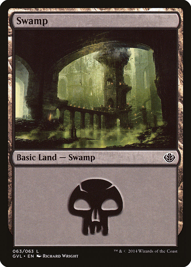 Swamp (63) (Garruk vs. Liliana) [Duel Decks Anthology] | Game Master's Emporium (The New GME)