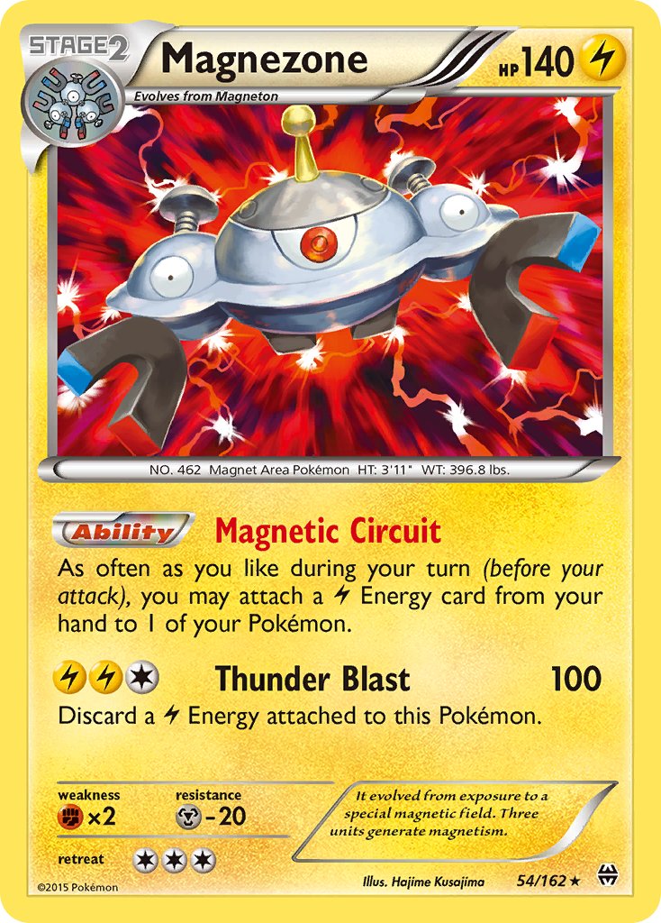 Magnezone (54/162) (Theme Deck Exclusive) [XY: BREAKthrough] | Game Master's Emporium (The New GME)