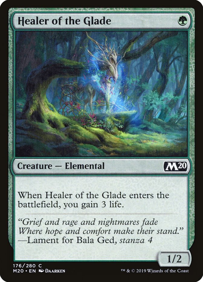 Healer of the Glade [Core Set 2020] | Game Master's Emporium (The New GME)