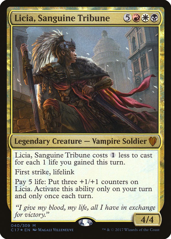 Licia, Sanguine Tribune [Commander 2017] | Game Master's Emporium (The New GME)