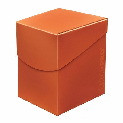 Ultra Pro Deck Box Eclipse Pumpkin Orange 100 | Game Master's Emporium (The New GME)