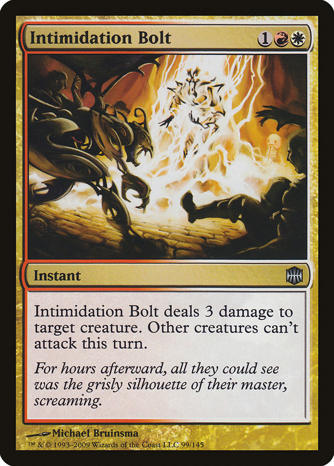 Intimidation Bolt [Alara Reborn] | Game Master's Emporium (The New GME)