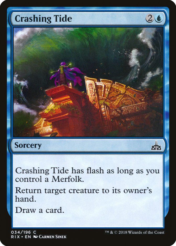 Crashing Tide [Rivals of Ixalan] | Game Master's Emporium (The New GME)