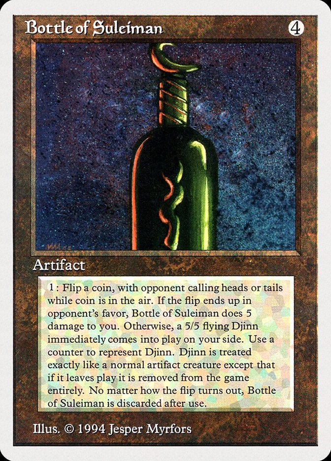 Bottle of Suleiman [Summer Magic / Edgar] | Game Master's Emporium (The New GME)