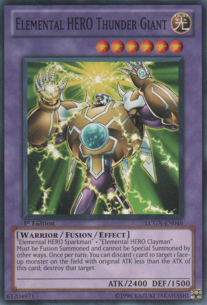 Elemental HERO Thunder Giant [LCGX-EN046] Common | Game Master's Emporium (The New GME)