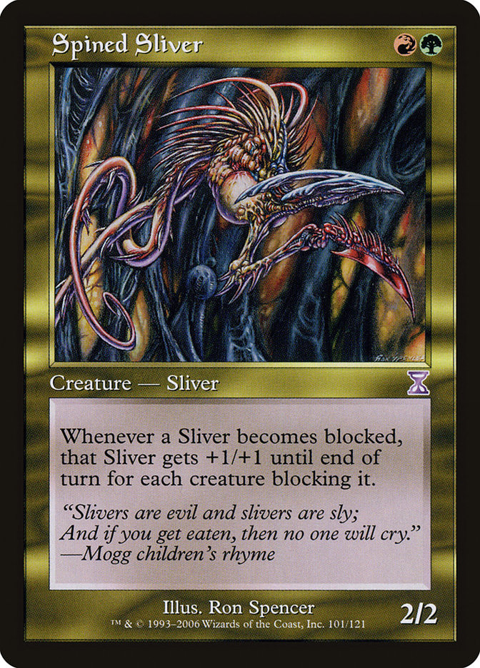 Spined Sliver [Time Spiral Timeshifted] | Game Master's Emporium (The New GME)