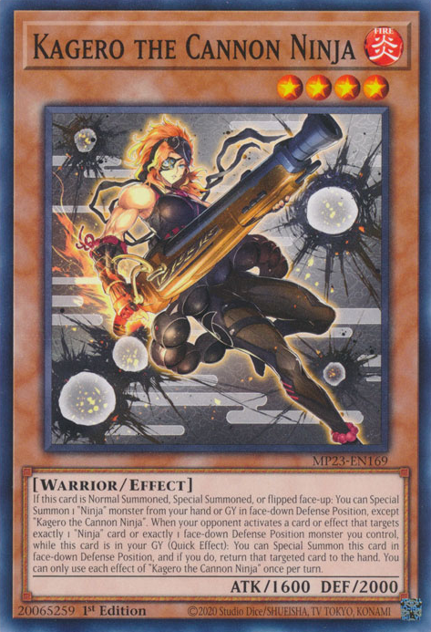 Kagero the Cannon Ninja [MP23-EN169] Common | Game Master's Emporium (The New GME)
