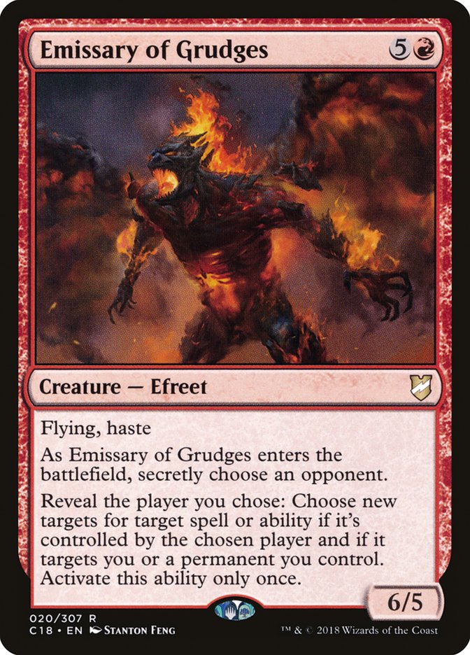 Emissary of Grudges [Commander 2018] | Game Master's Emporium (The New GME)