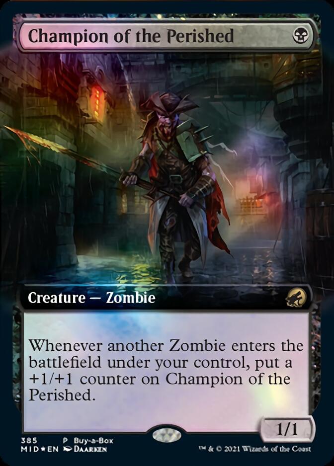 Champion of the Perished (Buy-A-Box) [Innistrad: Midnight Hunt] | Game Master's Emporium (The New GME)