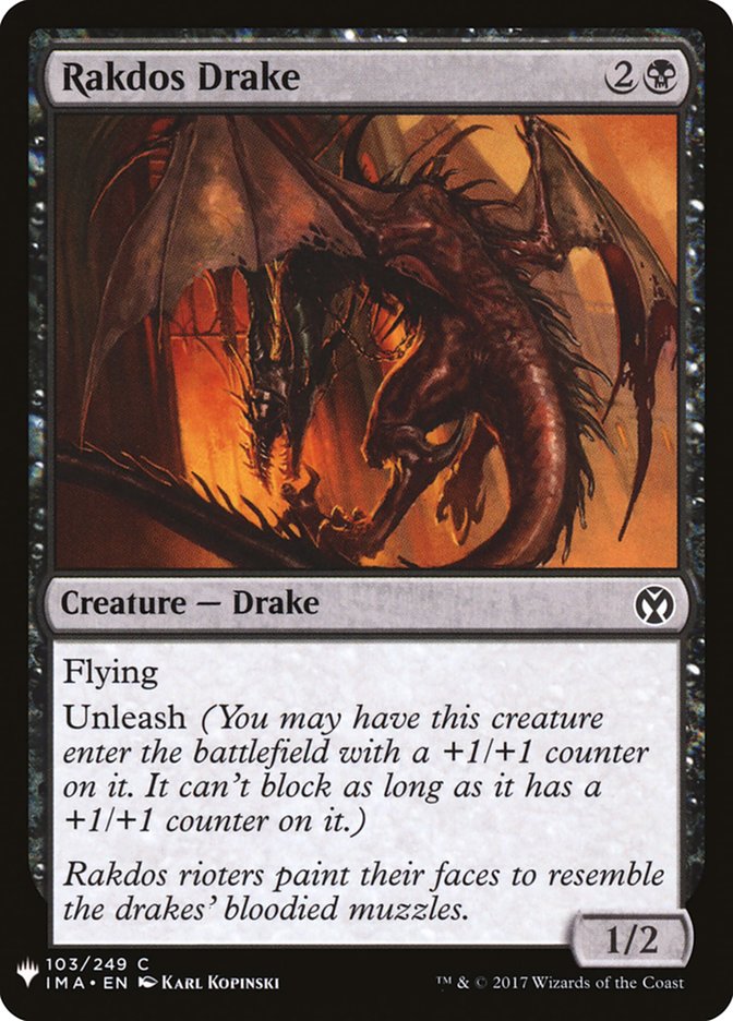 Rakdos Drake [Mystery Booster] | Game Master's Emporium (The New GME)