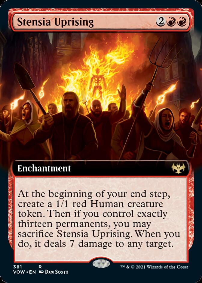Stensia Uprising (Extended Art) [Innistrad: Crimson Vow] | Game Master's Emporium (The New GME)