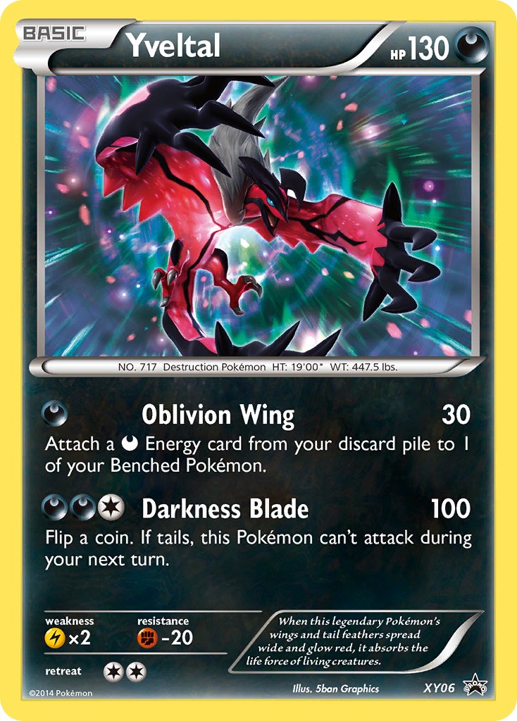 Yveltal (XY06) [XY: Black Star Promos] | Game Master's Emporium (The New GME)