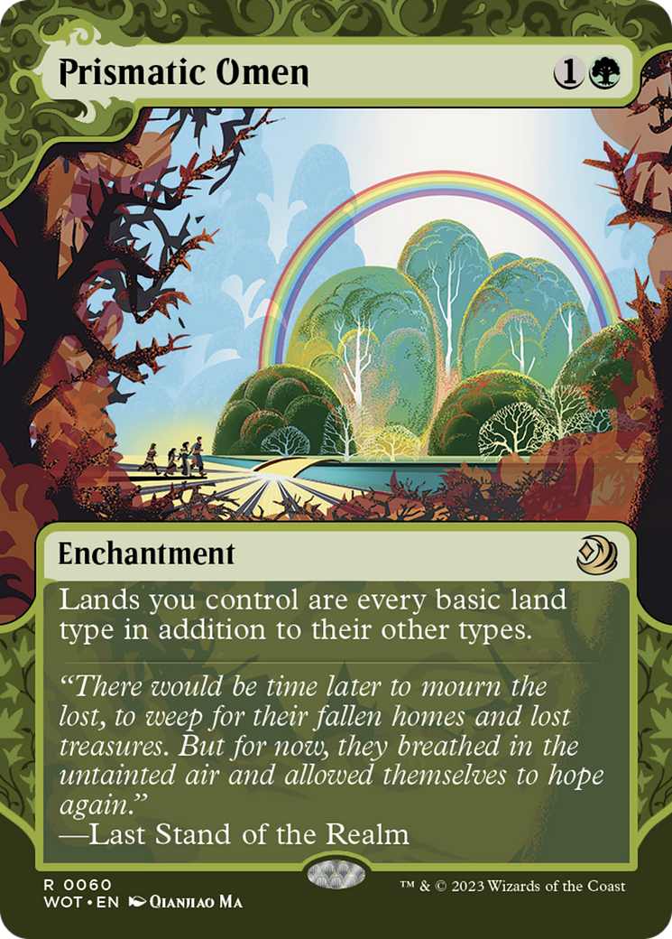 Prismatic Omen [Wilds of Eldraine: Enchanting Tales] | Game Master's Emporium (The New GME)