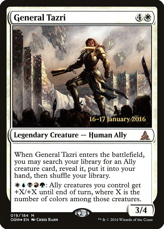 General Tazri [Oath of the Gatewatch Prerelease Promos] | Game Master's Emporium (The New GME)