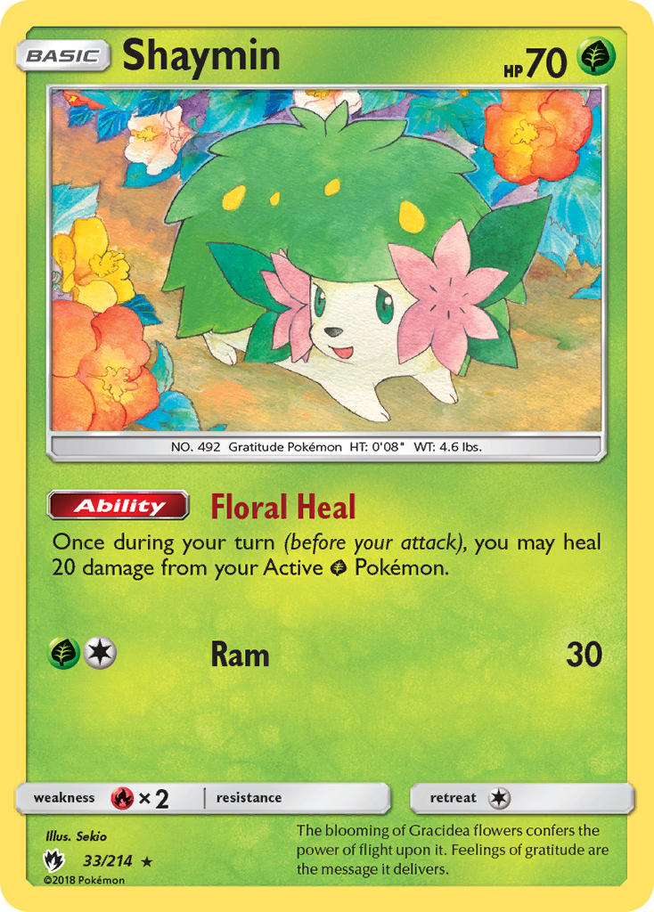 Shaymin (33/214) [Sun & Moon: Lost Thunder] | Game Master's Emporium (The New GME)