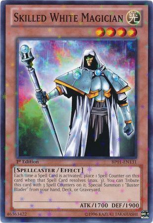 Skilled White Magician [BP01-EN131] Starfoil Rare | Game Master's Emporium (The New GME)