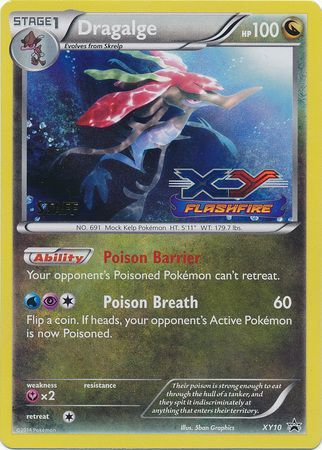 Dragalge (XY10) (Staff) [XY: Black Star Promos] | Game Master's Emporium (The New GME)