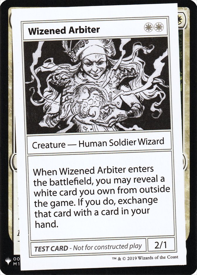 Wizened Arbiter [Mystery Booster Playtest Cards] | Game Master's Emporium (The New GME)