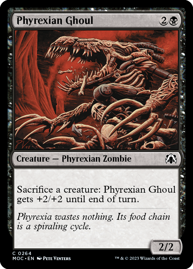 Phyrexian Ghoul [March of the Machine Commander] | Game Master's Emporium (The New GME)