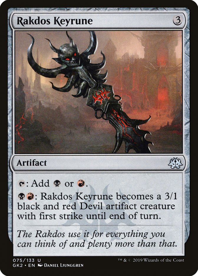 Rakdos Keyrune [Ravnica Allegiance Guild Kit] | Game Master's Emporium (The New GME)