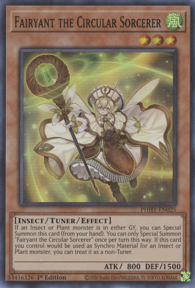 Fairyant the Circular Sorcerer [PHHY-EN025] Super Rare | Game Master's Emporium (The New GME)