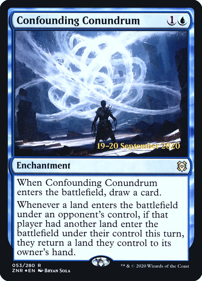 Confounding Conundrum [Zendikar Rising Prerelease Promos] | Game Master's Emporium (The New GME)