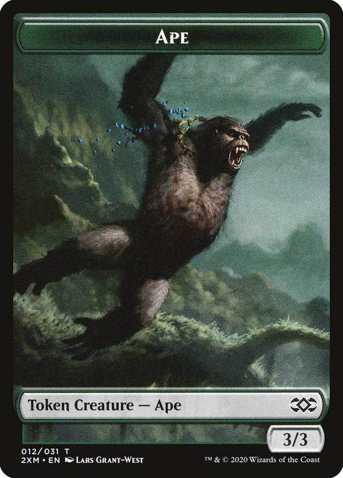 Ape Token [Double Masters Tokens] | Game Master's Emporium (The New GME)