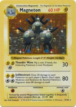 Magneton (9/102) [Base Set Shadowless Unlimited] | Game Master's Emporium (The New GME)