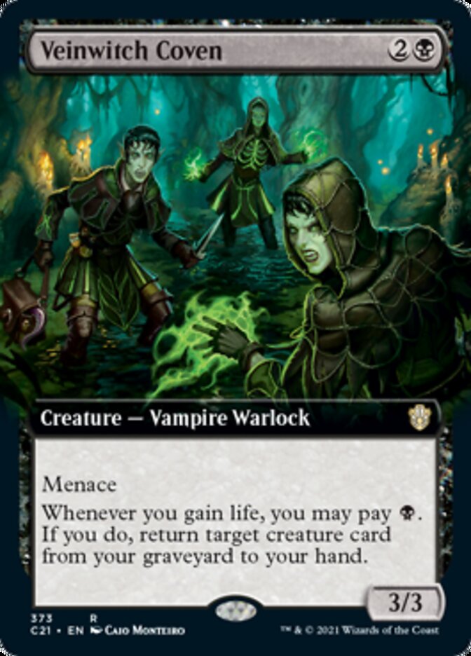 Veinwitch Coven (Extended Art) [Commander 2021] | Game Master's Emporium (The New GME)