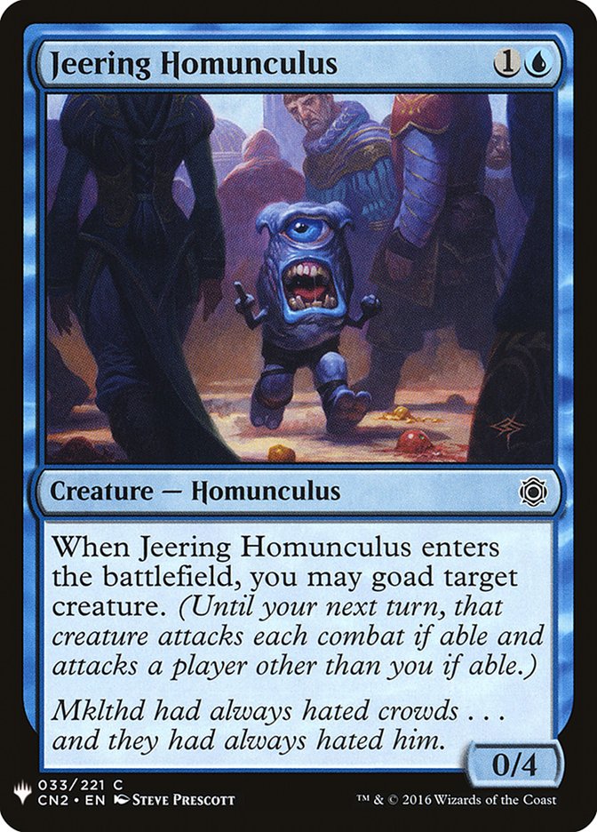 Jeering Homunculus [Mystery Booster] | Game Master's Emporium (The New GME)