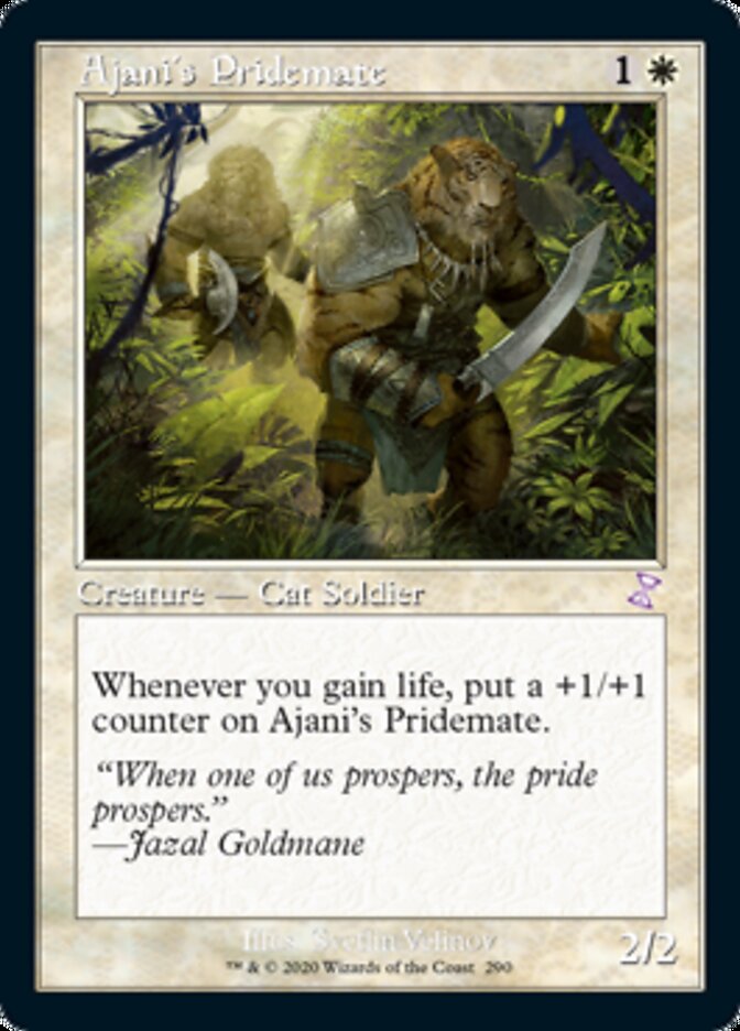 Ajani's Pridemate (Timeshifted) [Time Spiral Remastered] | Game Master's Emporium (The New GME)