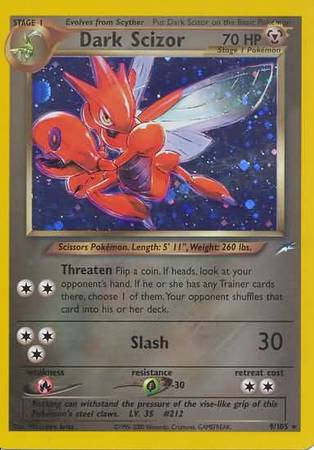 Dark Scizor (9/105) [Neo Destiny Unlimited] | Game Master's Emporium (The New GME)